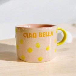 Tasse Keramik Ciao Bella