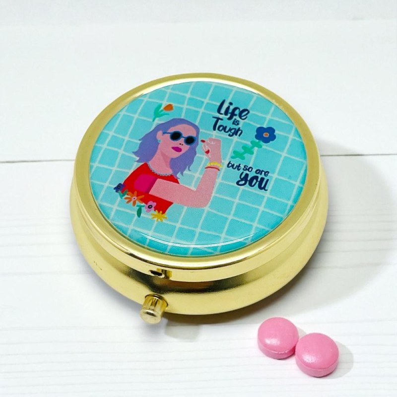 Pill box round Tough Life