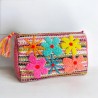 Pochette zip 6 fl jaq pink