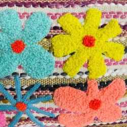 Pochette zip 6 fl jaq pink