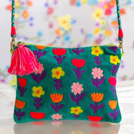 Pochette zippée Velvet Love Yoga