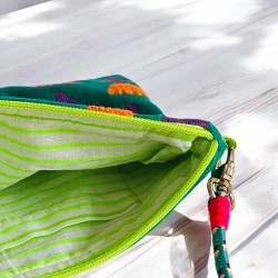 Pochette zippée Velvet Love Yoga