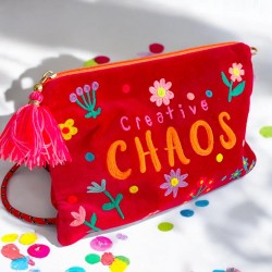 Zip pouch Velvet Love Yoga