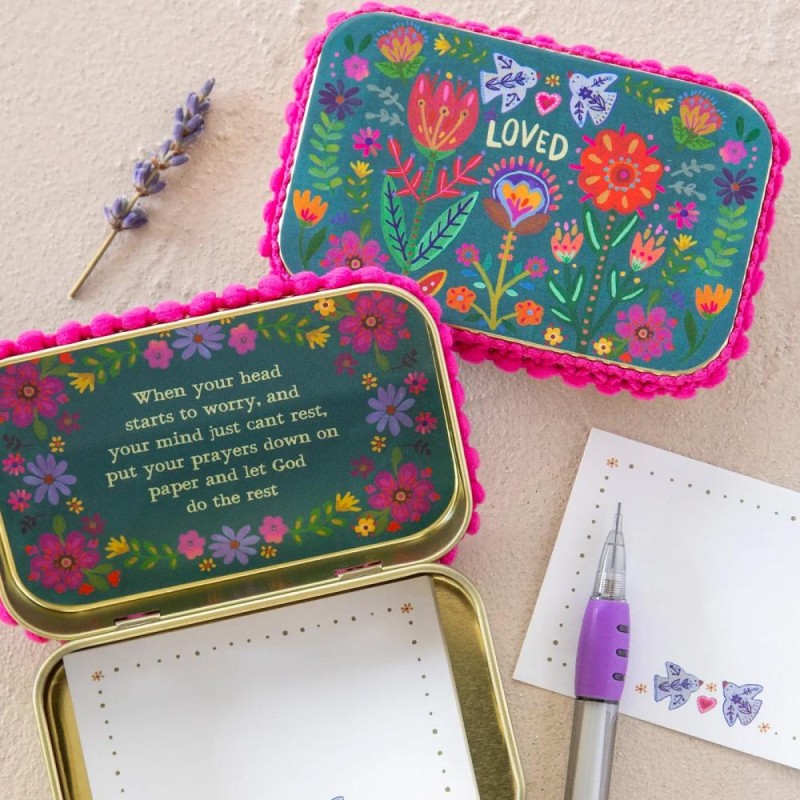 Boîte à souhaits Metal Prayer Loved