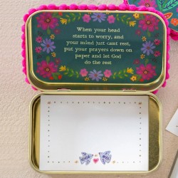 Boîte à souhaits Metal Prayer Loved