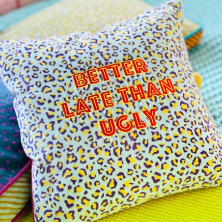 Cushion Cover Velvet Leo Late or ulgy 4040