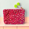 Cosmetic Bag Velvet Leo Chacha