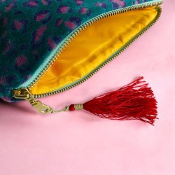 Kosmetiktasche Velvet Leo Lovehand