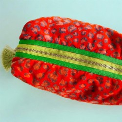 Trousse de toilette M Velours Holychic