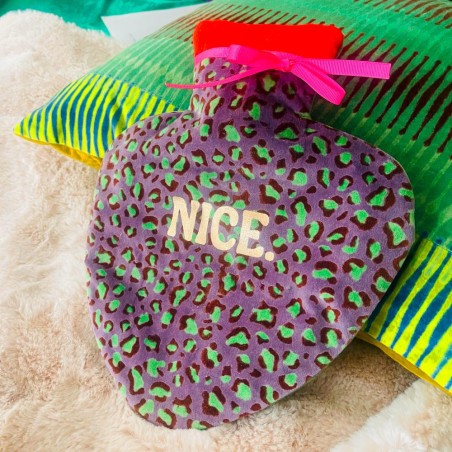 Hot water bottle Samt Nice