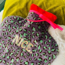 Hot water bottle Samt Nice