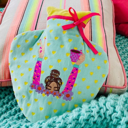 Hot water bottle Velvet Good Time