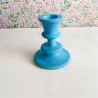 Candle Holder S Romance Blue