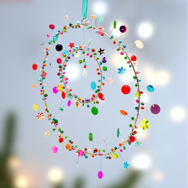 Decoration FUNKEL double circle