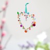 Decoration FUNKEL Mini Herz 8 multi