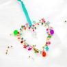 Decoration FUNKEL Mini Herz 8 multi