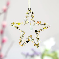 Decoration FUNKEL Stern gold