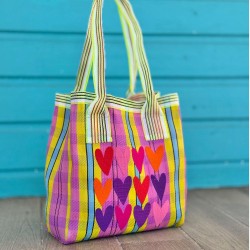 Shopper SQ plastique recyclé 12Hearts