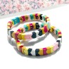Bracelet colorblock triangle- 25