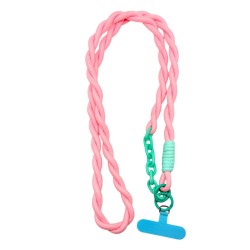 Schultergurt/ Handyband Pastel Rope Twist