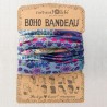 Head and Hair band Boho Patchwork