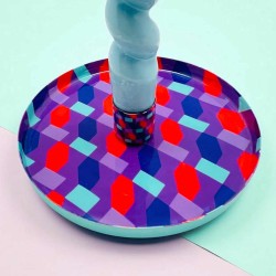 Candle Holder Print Geo 25