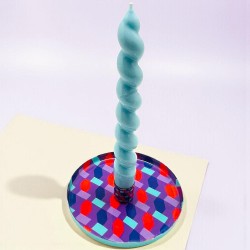 Candle Holder Print Geo 25