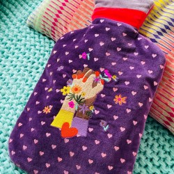 Hot water bottle Velvet Unity