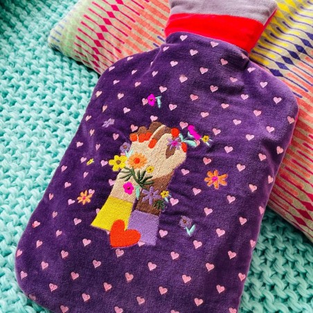 Hot water bottle Velvet Unity