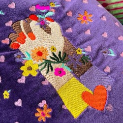 Hot water bottle Velvet Unity