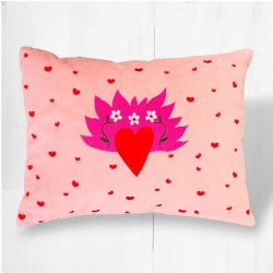 Housse de Coussin Velours Loveheart 3040