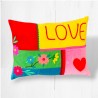Housse de Coussin Velours LOVE 3040