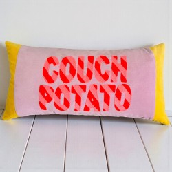 Cushion Cover Velvet Couch Potato 3060