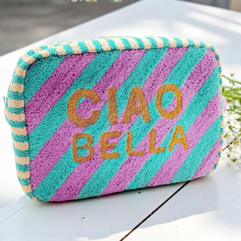 Pochette zip Ciao Bella