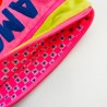 Pouch zip Velvet Amour pink/neon