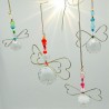 Decoration Suncatcher Angel Set 4