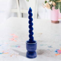 Candle Holder Turned viola