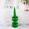 Candle Holder Turned green