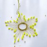 Dekoration Funkel Ultrafine Starflower neonyellow