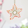 Dekoration Funkel Ultrafine Starflower neonorange