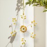 Decoration Funkel Ultrafine Starflower gold