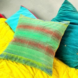 Housse de Coussin Velours Mastermind greens 5050