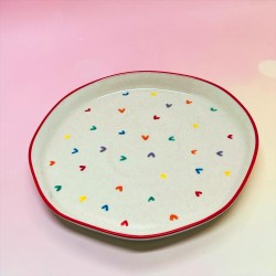 Assiette Céramique Loveheart