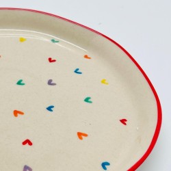 Assiette Céramique Loveheart