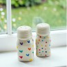 Salt and pepper shakers Ceramic Hearts-Dots