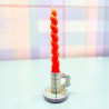 Candle Holder Ceramic Handle Karo