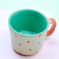 Tasse Keramik L Orange