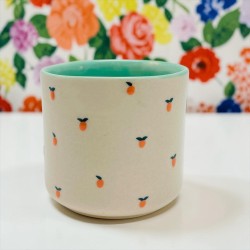 Mug Ceramic L Orange