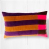 Cushion Cover Velvet Boldstripe mustard 3050