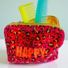Pochette Velours Leo Happy